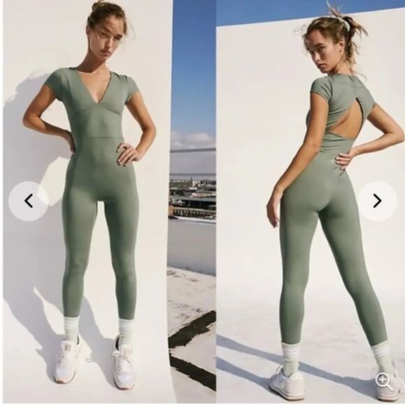 NWT New Wave One-Piece Onesie
FP Movement by Free People Olive Ash - Picture 1 of 5